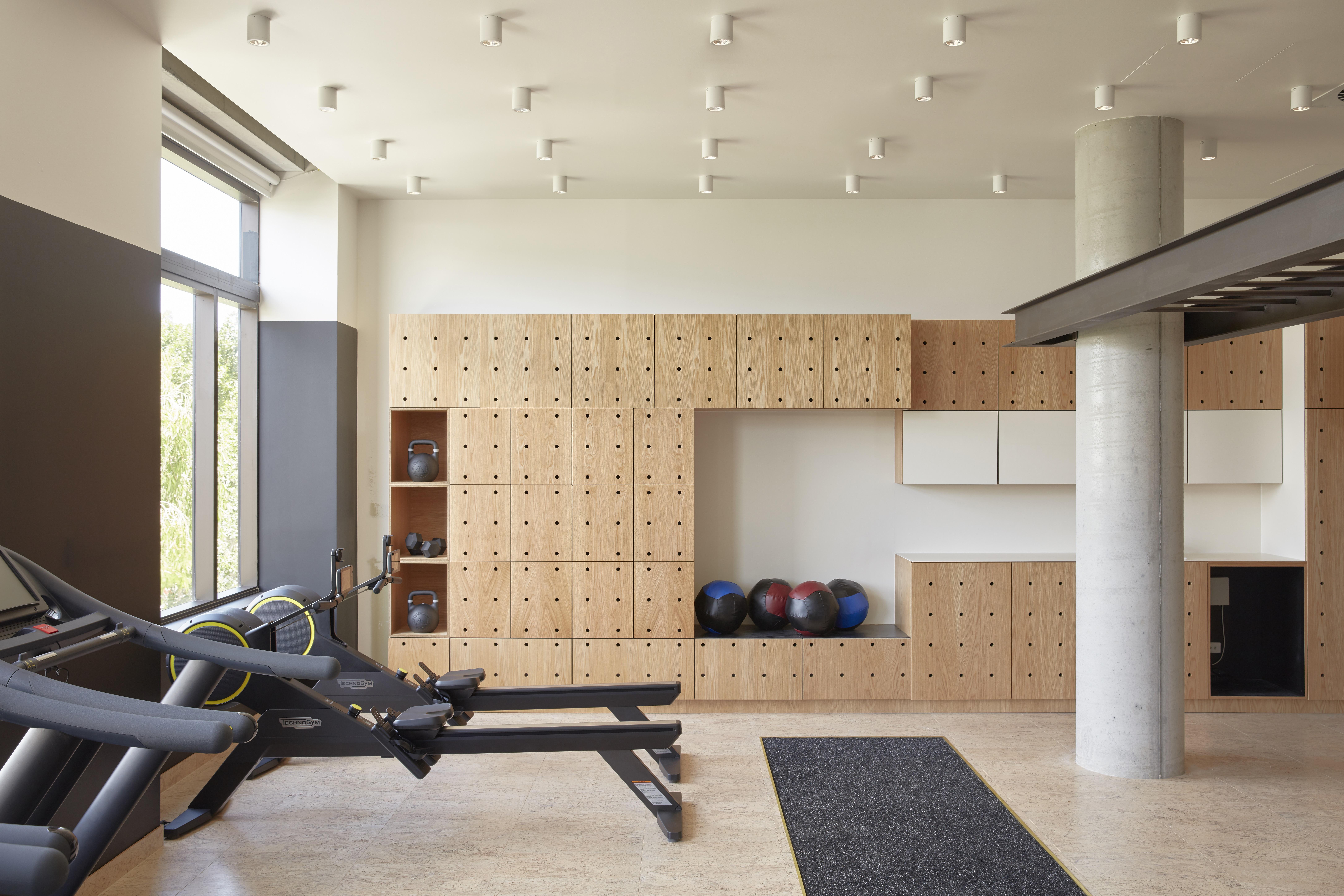 The Calile Hotel Брісбен Екстер'єр фото The gym at the new building
